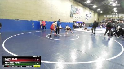 113 lbs Champ. Round 1 - Anthony Perez, Bishop Alemany vs Julian Giles, Oxnard