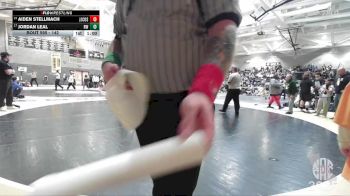 142 lbs Cons. Round 2 - Aiden Stellmach, JFK Jr. Cougars Of Sacramento vs Jordan Leal, Reedley Wrestling