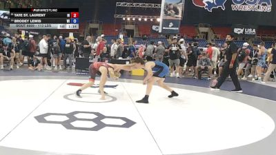 113 lbs Cons. Rd Of 16 - Tate St. Laurent, Indiana vs Brodey Lewis, Wisconsin