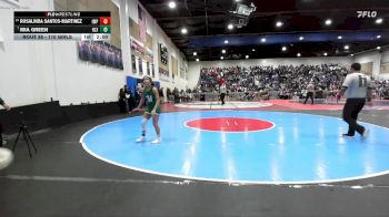 110 Girls Champ. Round 1 - Mia Green, Helix Charter vs Rosalinda Santos-Martinez, Imperial