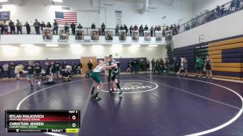 98 lbs Champ. Round 1 - Rylan Malkovich, Worland Middle School vs Christian Jensen, Lander Middle School