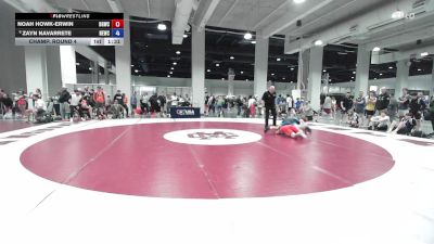 U17 GR - 71 lbs Champ. Round 4 - Noah Howk-Erwin, Big Game Wrestling Club vs Zayn Navarrete, NB Elite Wrestling Club