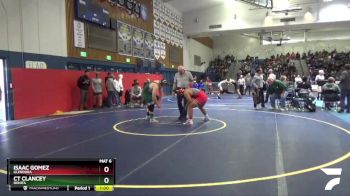195 lbs Cons. Round 5 - Isaac Gomez, Glendora vs Ct Clancey, Bonita