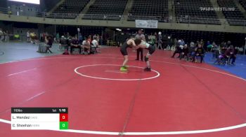 110 lbs Consolation - Leland Mendez, Chesapeake vs Caiden Sheehan, Herndon
