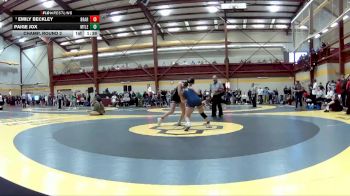 145 lbs Champ. Round 2 - Paige Jox, Mt. Lebanon vs Emily Beckley, Broken Arrow
