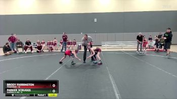 56 lbs Round 2 (4 Team) - Parker Scruggs, Guerrilla WA vs Brody Farrington, Poquoson