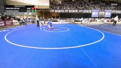 Boys 1A 106 lbs Cons. Round 5 - Xzavier Garza, Wapato vs Braxton Reyes, Lakeside (Nine Mile Falls)