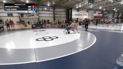 70 kg Cons. Rd Of 64 - Nikolaus O'Neill, Tar Heel Wrestling Club vs Cael Raines, Husky Elite Wrestling Club