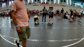 132 lbs Quarterfinal - Grover Mixell Iii, Genesis Wrestling Club vs Lucas Milian, Eagle Empire