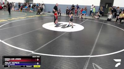 55 lbs Rr1 - Kiera-Lee Jones, Alaska vs Finley McPeck, Mat-Su Matmen