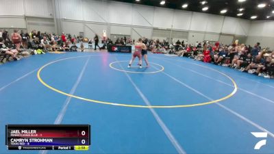 164 lbs Placement Matches (8 Team) - Jael Miller, Pennsylvania Blue vs Camryn Strohman, Texas Red