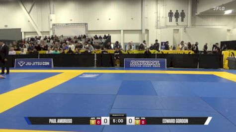 Edward Gordon vs Paul Amoruso 2025 World IBJJF Jiu-Jitsu No-Gi Championship