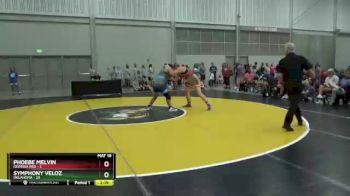 200 lbs Quarterfinals (8 Team) - Phoebe Melvin, Georgia Red vs Symphony Veloz, Oklahoma