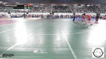 138 lbs Round Of 32 - Joseph Veloquio, Broken Arrow vs Carter Nall, Edmond Santa Fe