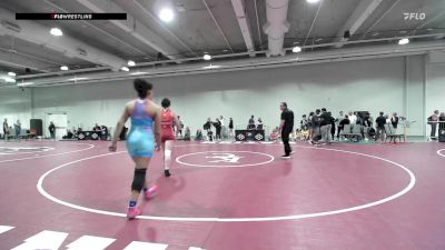 Cons. Round 2 - Bianca Cluff, Wasatch Wrestling Club vs Mya Dobrinski, Husky Wrestling Club