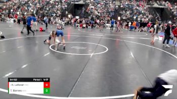 94-102 lbs Cons. Round 1 - Hudson Lefever, Fillmore Central vs Taitem Barnes, Ravenna Bluejays Wrestling