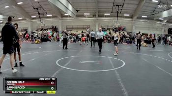 115 lbs 1st Place Match - Colton Hale, Warriors vs Gavin Isacco, Vipers