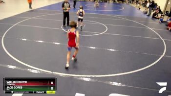 75 lbs Quarterfinal - William Buyck, TMBWWG vs Jace Gores, GSL