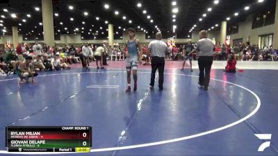 126 lbs Round 1 (32 Team) - Giovani Delape, Florida Pitbulls vs Rylan Milian, Patriots WC Green