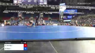 120 lbs Semifinal - Sam Herring, Pennsylvania vs Anthony Knox, New Jersey