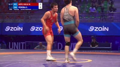 92 kg Repechage #2 - Nurbolot Adyl Uulu, Kyrgyzstan vs Samuel Pereira, Canada