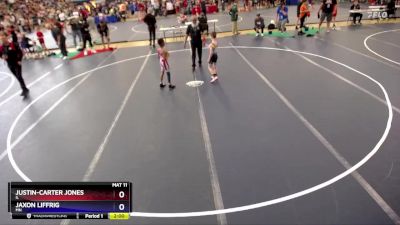 59 lbs Champ. Round 1 - Justin-Carter Jones, IL vs Jaxon Liffrig, MN