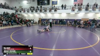 105 lbs Cons. Round 3 - Eli Asay, Cody Middle School vs Brody McCoid, Worland Middle School