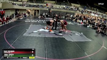172 lbs Quarterfinals (8 Team) - Trey Smith, Post Falls vs Ray Pember, Menomonie