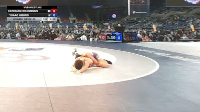94 lbs Champ. Rd Of 32 - Cayetano Nicodemus, Maryland vs Isaac Hierro, Arizona