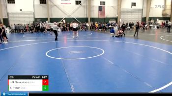 285 lbs Champ. Round 1 - Ruben Samuelson, Colorado Mesa University vs Forrest Hyson, Morningside (Iowa)