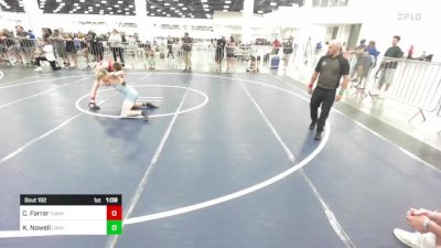120 lbs Semifinal - Cannon Farrar, Yuma Grit vs Kooper Nowell, Canyon View Falcons