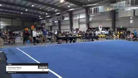Vanessa Maya - Floor, Wallers GymJam - 2021 Region 1 Women's Championships