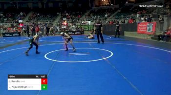 61 lbs Quarterfinal - Jaxon Randle, Chickasha vs Dylan Nieuwenhuis, No Team