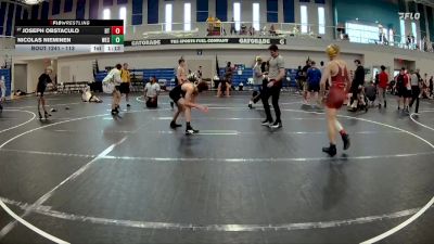 113 lbs Cons. Round 4 - Joseph Obstaculo, Beebe Trained vs Nicolas Nieminen, Western