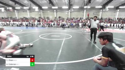 156 lbs Final - Cohen Olsen, Best Trained vs Aiden Coleman, No Team