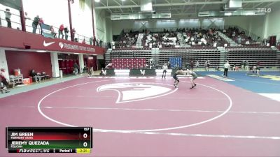 157 lbs Cons. Round 2 - Jeremy Quezada, Felician vs Jim Green, Fairmont State