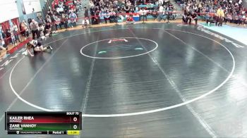 138 lbs Quarterfinal - Zane VanHoy, Silverado vs Kailer Rhea, Durango