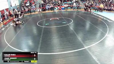 138 lbs Quarterfinal - Zane VanHoy, Silverado vs Kailer Rhea, Durango