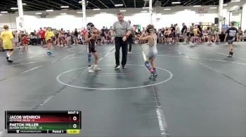 64 lbs Round 3 (6 Team) - Jacob Wenrich, Keystone Krush vs Paeton Miller, Quaker Nation Black