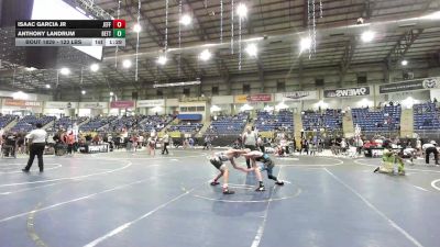 123 lbs Quarterfinal - Isaac Garcia Jr, Jefferson Wrestling Club vs Anthony Landrum, Betterman Elite