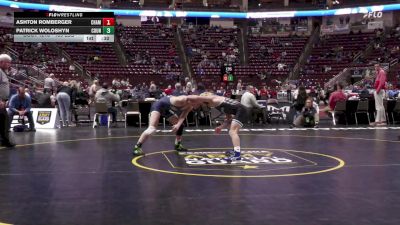 139 lbs Consi 3 - Ashton Romberger, Chambersburg vs Patrick Woloshyn, Council Rock South
