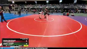 6A - 138 lbs Quarterfinal - Hailey Tucker, Haltom City Haltom vs Olivia Crutchley, Killeen Harker Heights