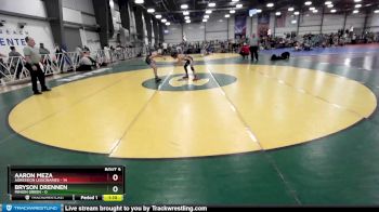 84 lbs Rd# 6- 9:00am Saturday Final Pool - Bryson Drennen, Minion Green vs Aaron Meza, Agression Legionaries