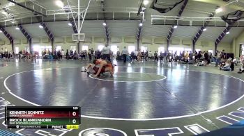 125 lbs Quarterfinal - Kenneth Schmitz, Gannon University vs Brock Blankenhorn, Ohio Northern Univerity