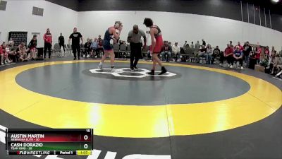 129 lbs Round 1 (6 Team) - Austin Martin, Nebraska Elite vs Cash Dorazio, Team Ohio