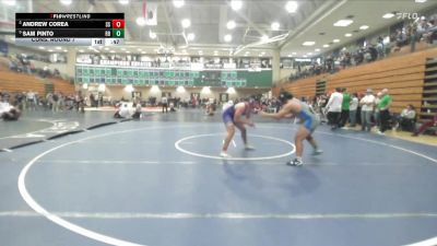 190 lbs Cons. Round 7 - Sam Pinto, Rancho Bernardo vs Andrew Corea, Spanish Springs