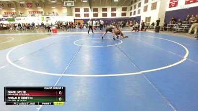 157 lbs Champ. Round 1 - Donald Griffin, Central Methodist vs Noah Smith, Oklahoma Wesleyan