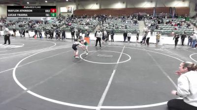 70 lbs Rr Rnd 4 - Waylon Atkinson, Gold Rush Wrestling vs Lucas Ybarra, Fallon Outlaws WC