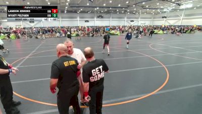 120 lbs Cons. Round 1 - Landon Jenkins, Unattached vs Wyatt Feltgen, Unattached