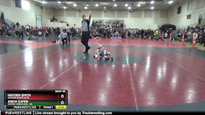 40 lbs Round 2 - Krew Kafer, MATPAC Wrestling - ND vs Hayden Smith, Hudson Pirate Elite